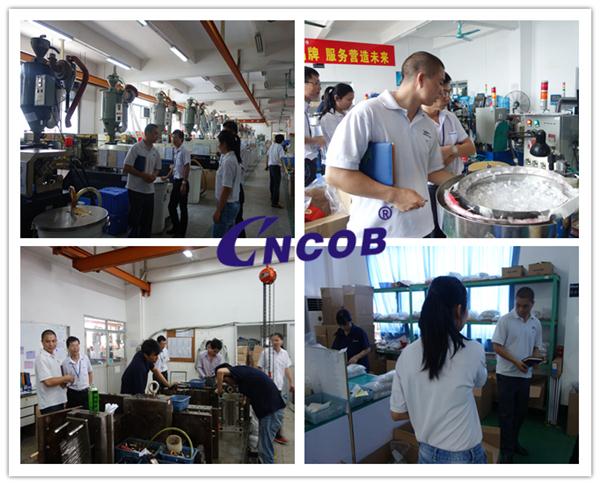 CNCOB水晶头客户参观